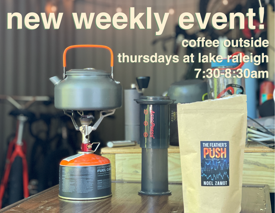 New Weekly Event: Thursday Morning Coffee Outside