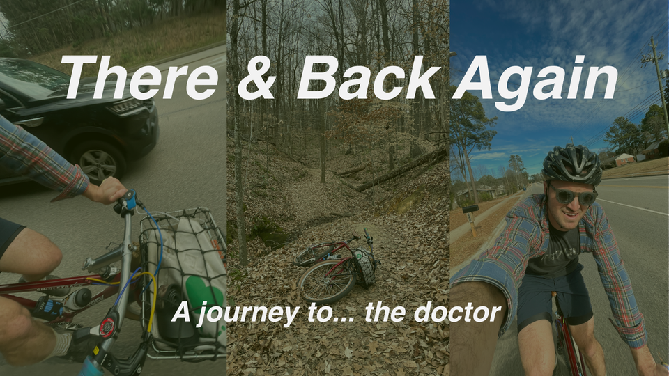 There & Back Again: A journey to and from the doctor.