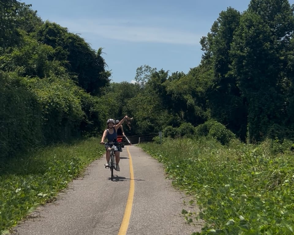 A Birthday Ride for a Cleaner Greenway